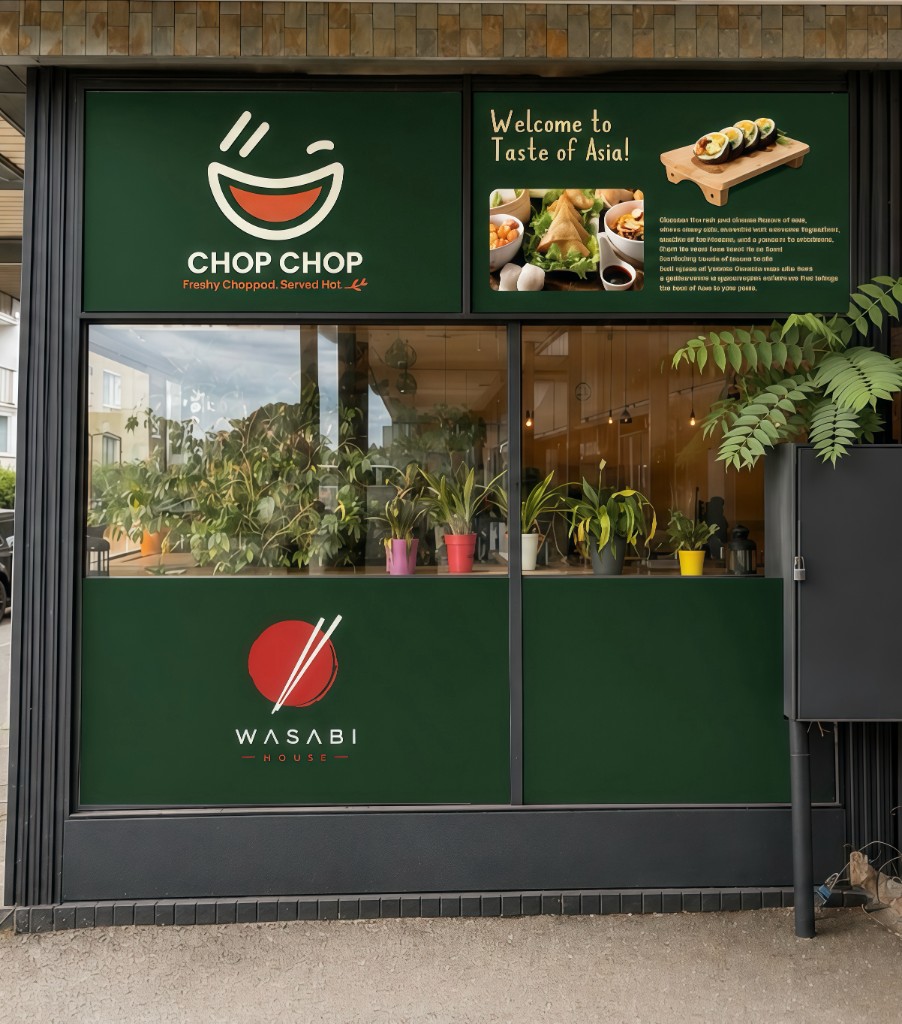 Trang trí tường Chop Chop